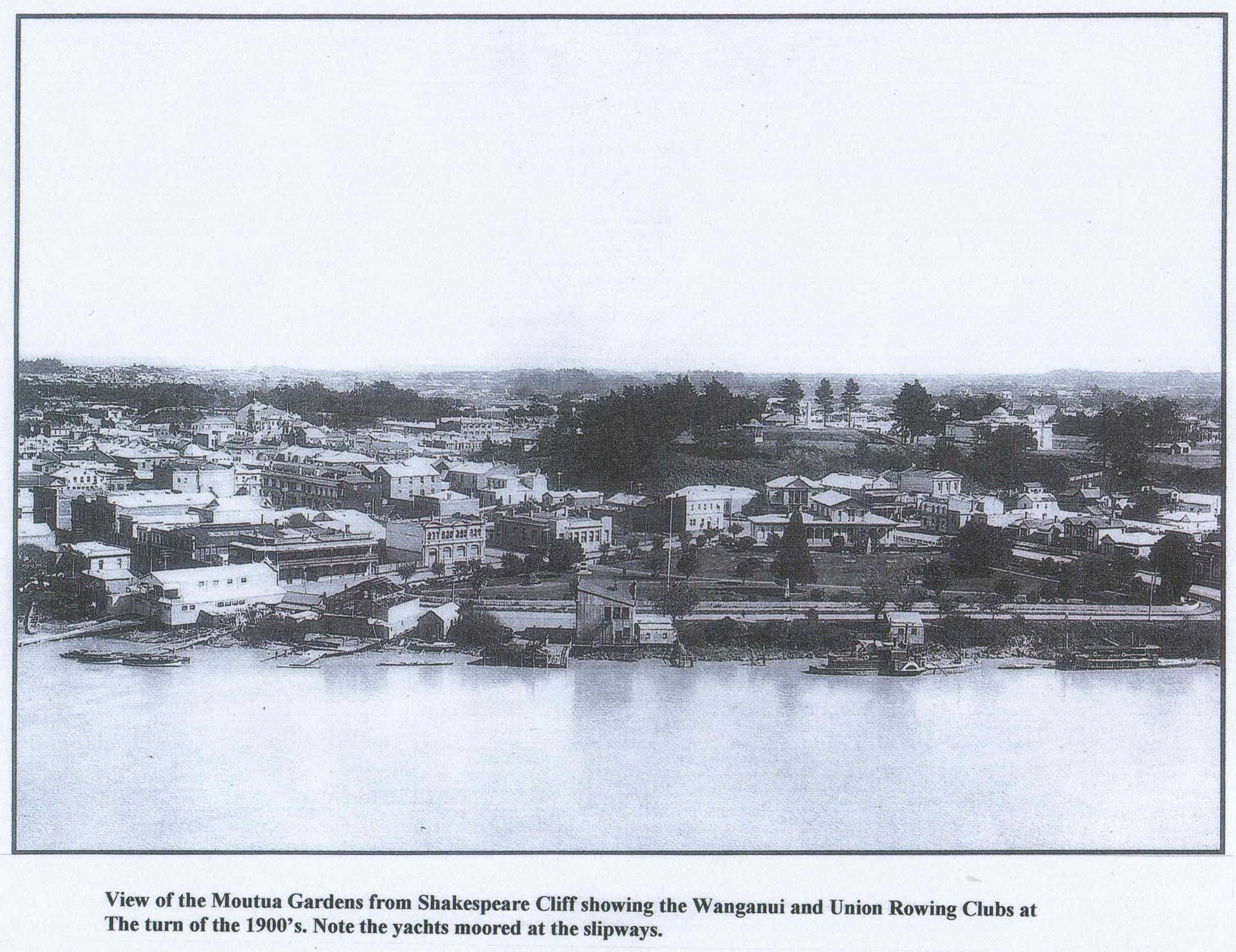 03 - Moutua Gardens and River c1900 Image